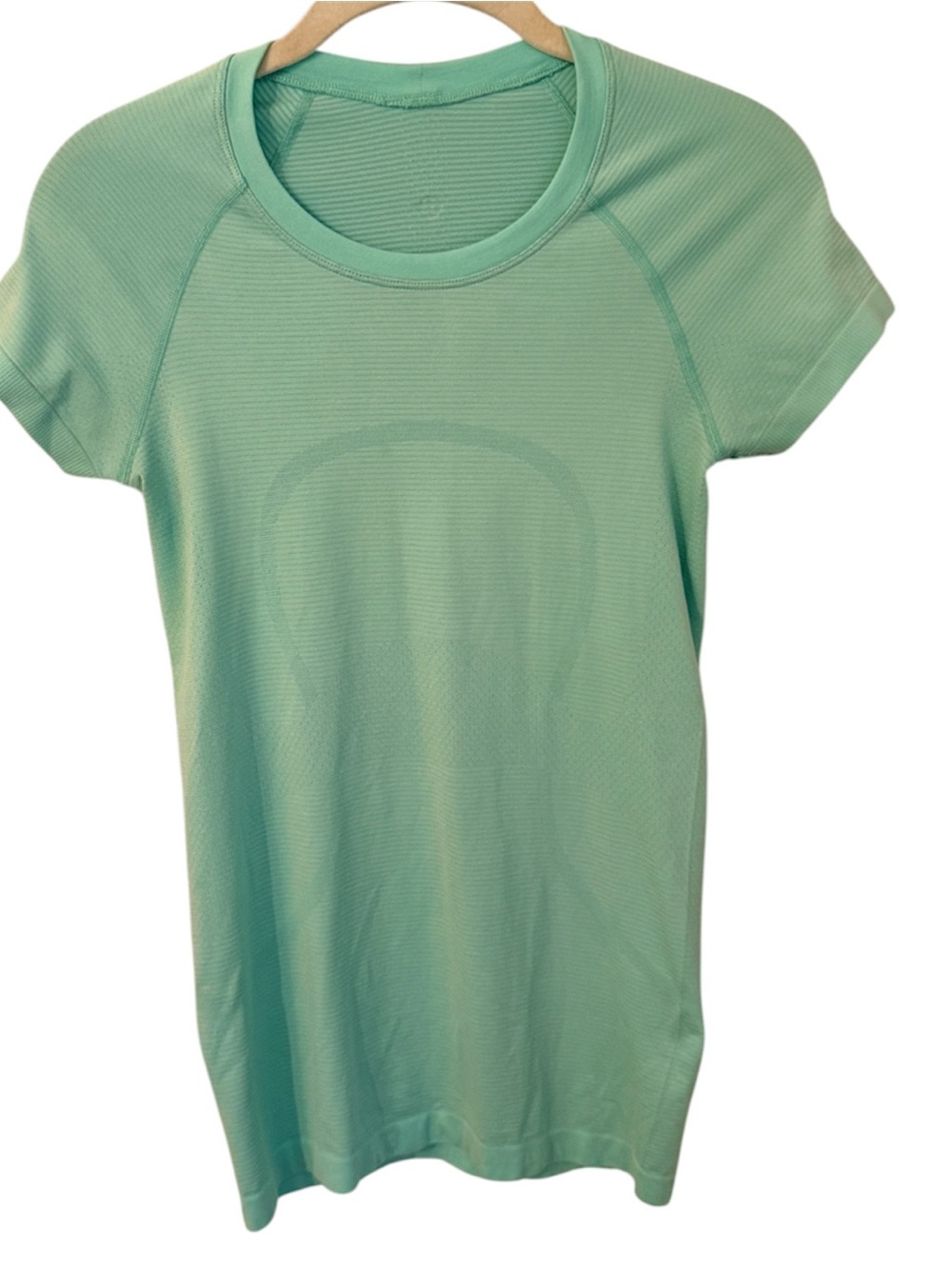 Lululemon Swiftly Tech Short Sleeve Mint Green Running Top 4